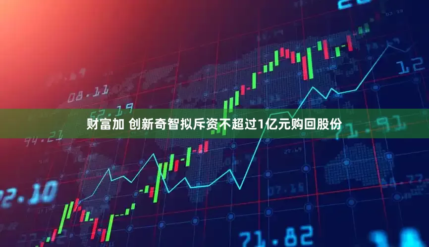 财富加 创新奇智拟斥资不超过1亿元购回股份