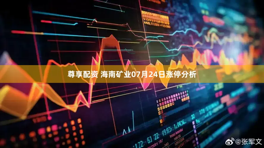 尊享配资 海南矿业07月24日涨停分析