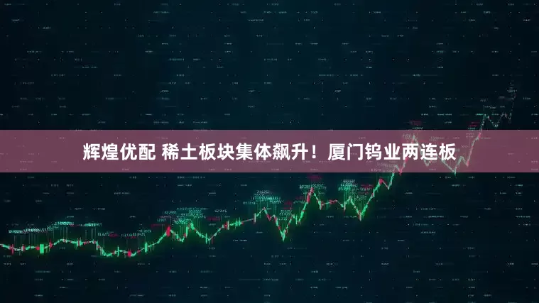 辉煌优配 稀土板块集体飙升！厦门钨业两连板